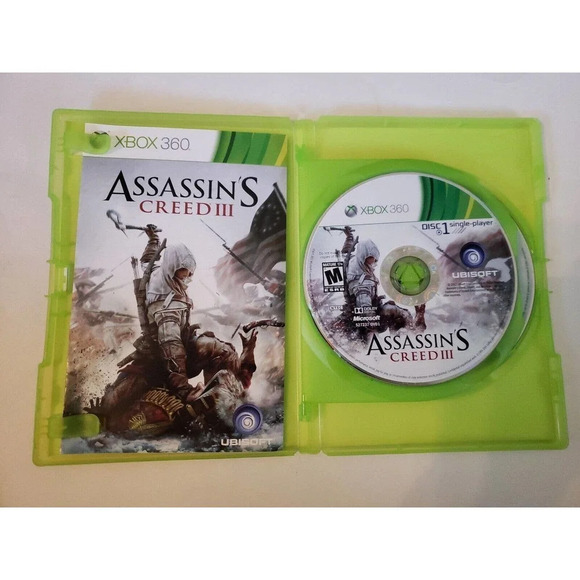 Assassin's Creed III (Microsoft Xbox 360, 2012) AC3 - Picture 3 of 4